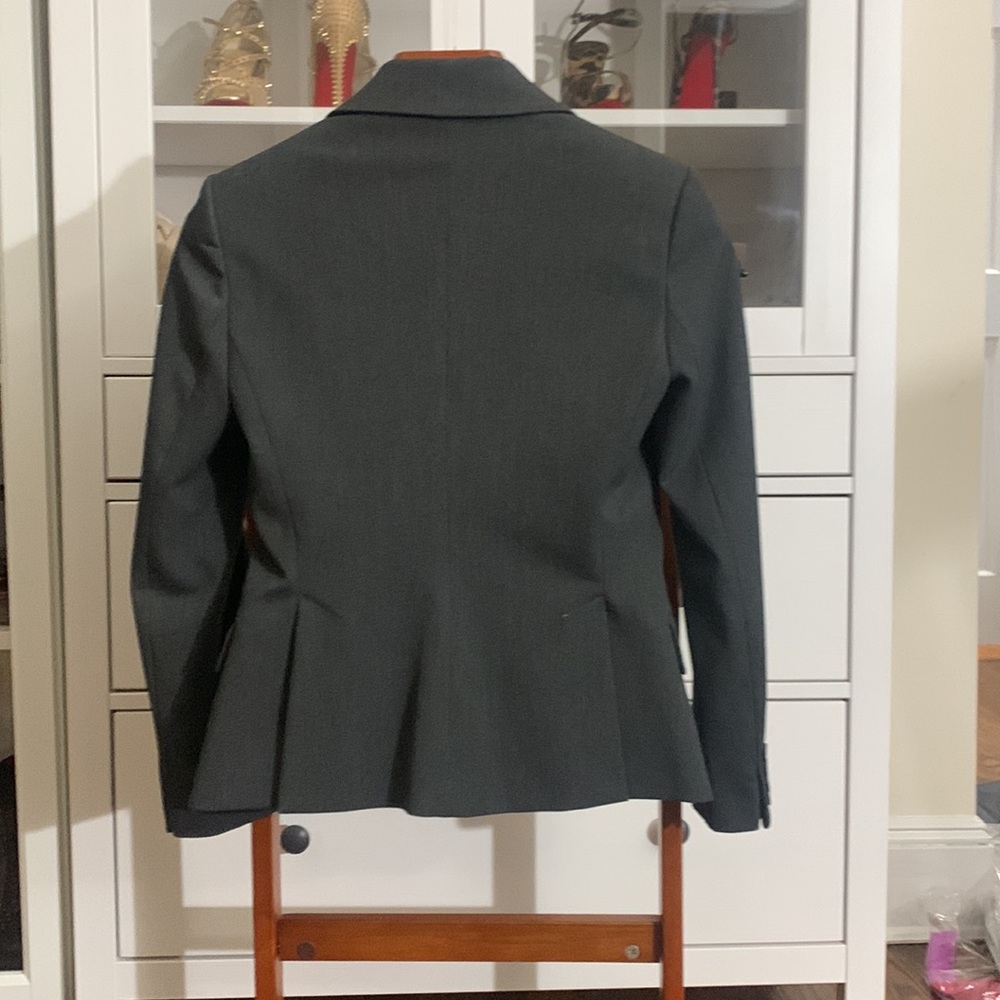 Express Editor One Button Lined Blazer - image 5